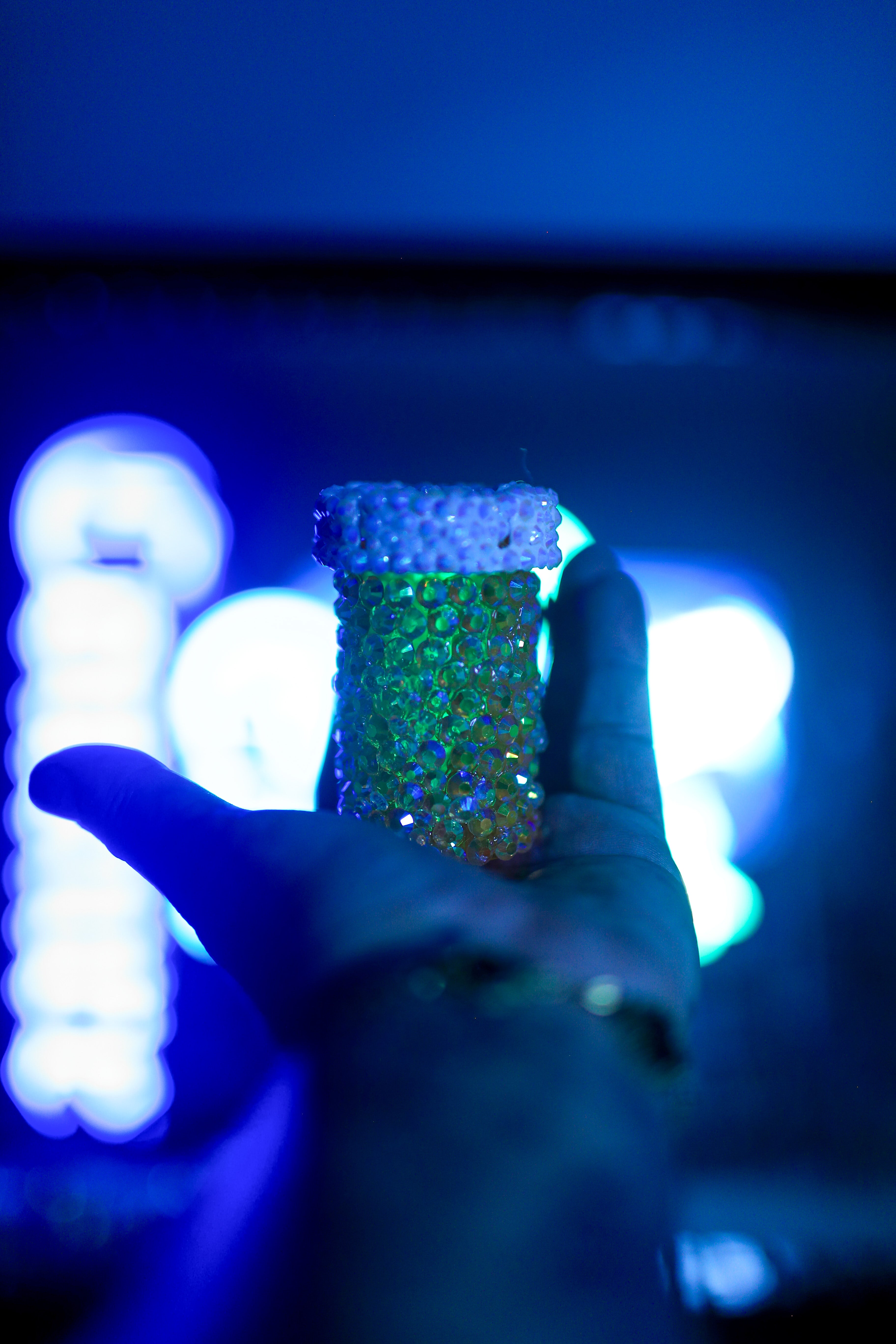 Bling Pill Bottle