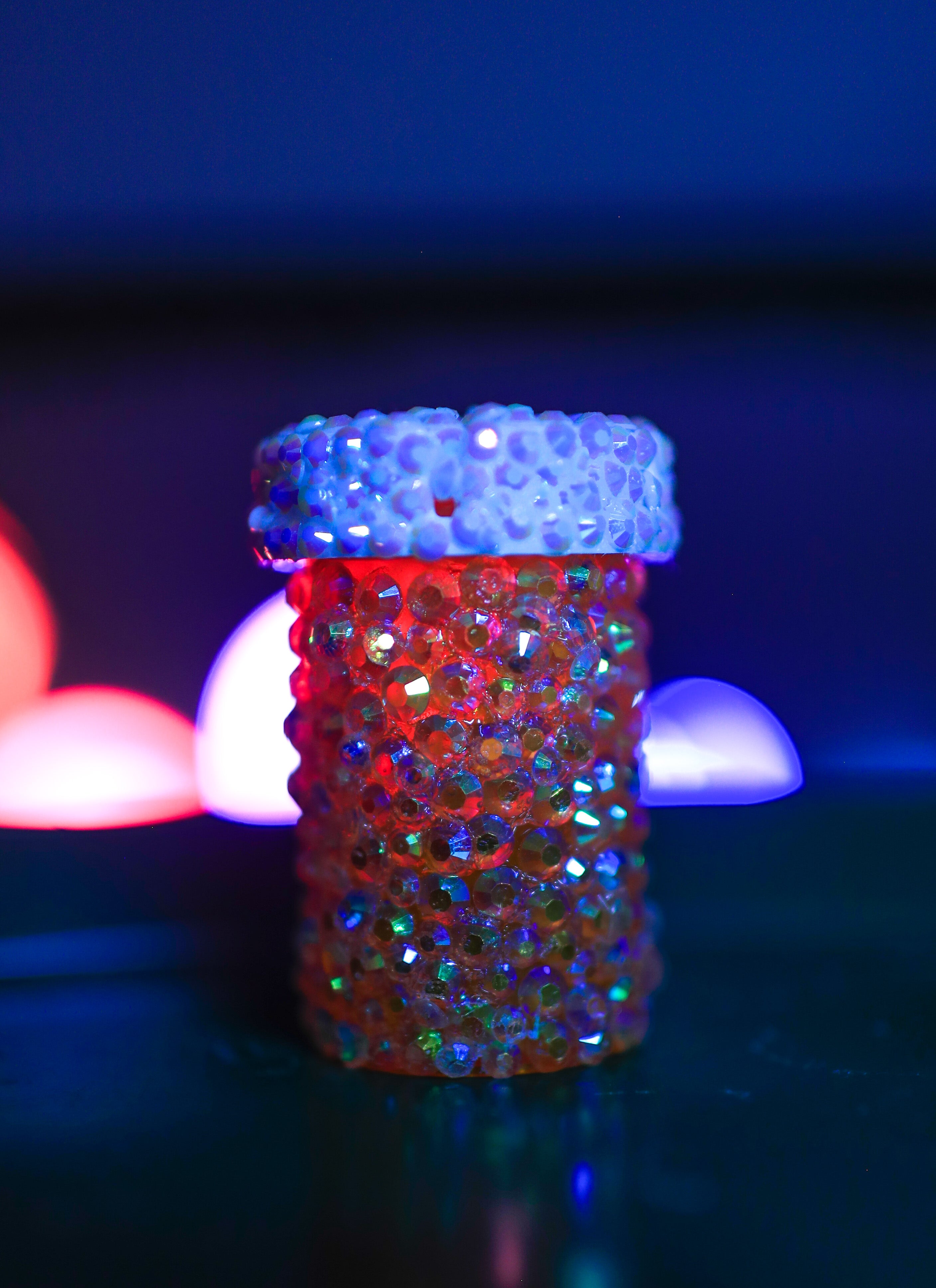 Bling Pill Bottle