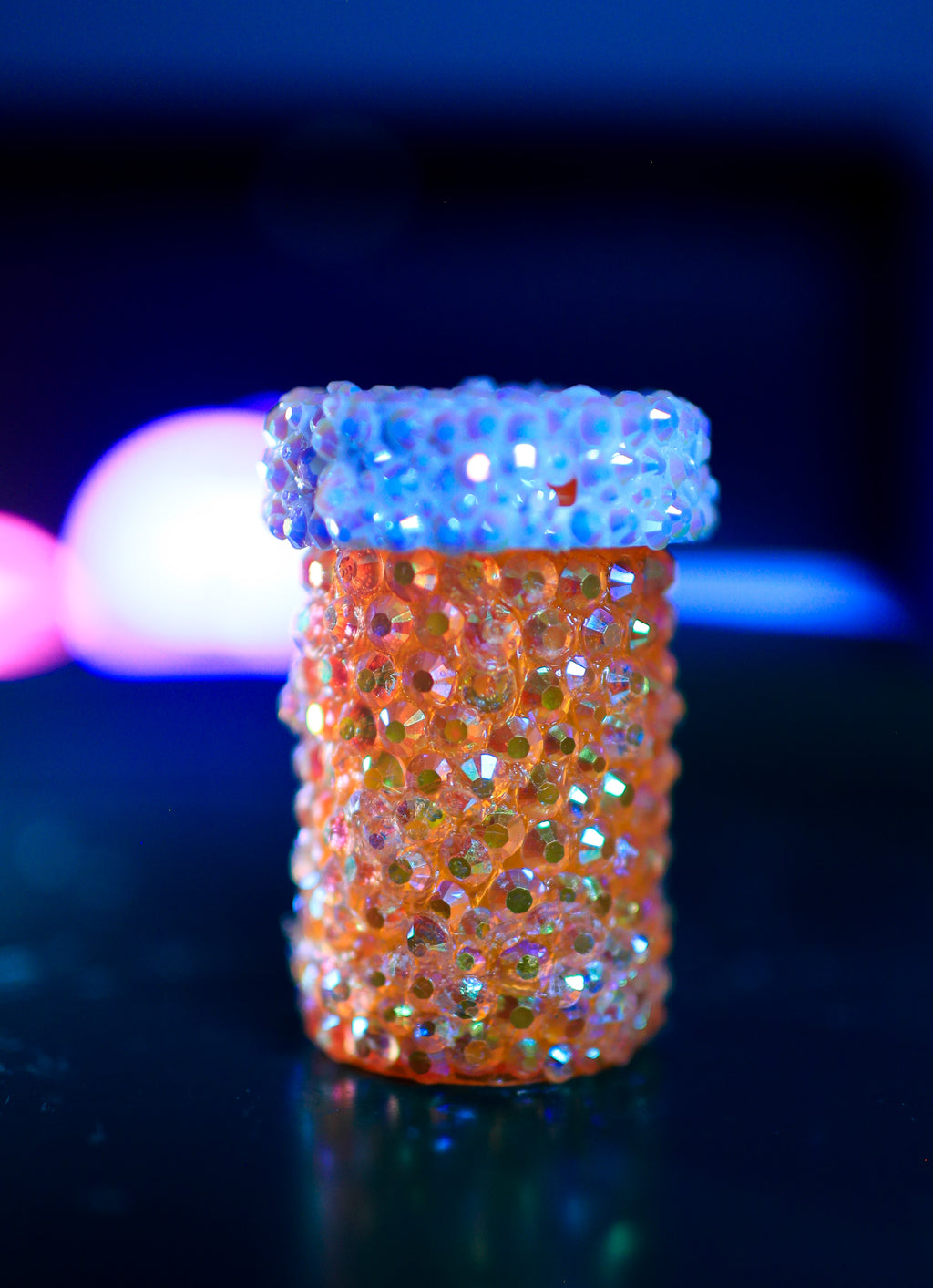Bling Pill Bottle