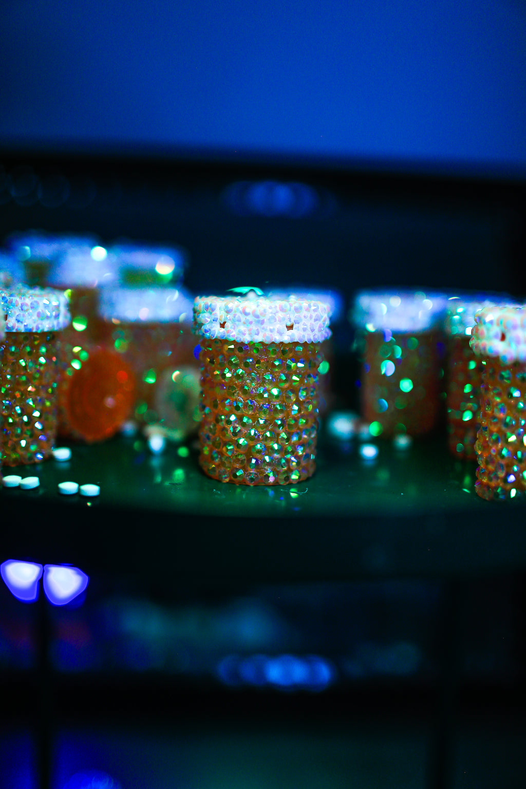 Bling Pill Bottle