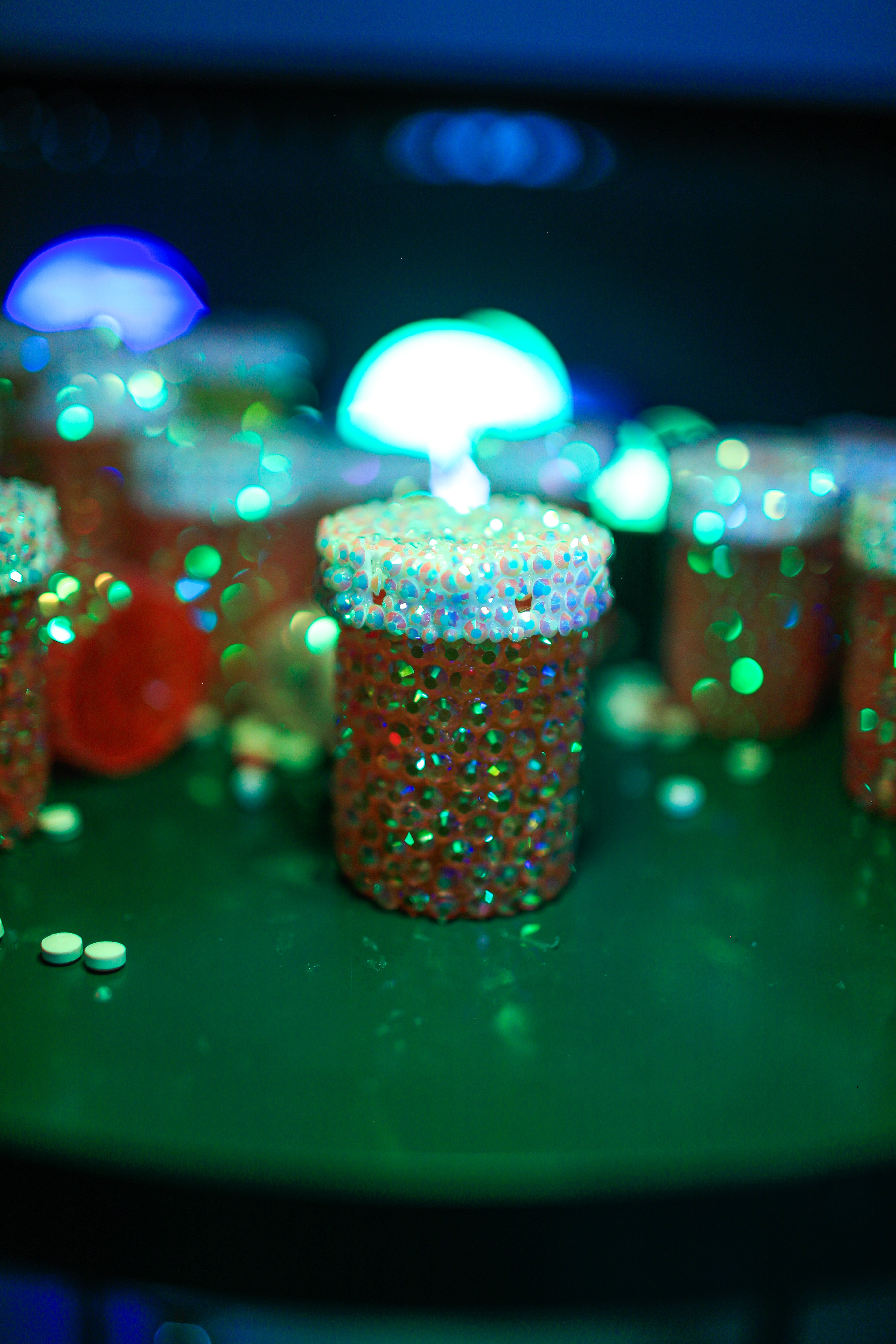 Bling Pill Bottle