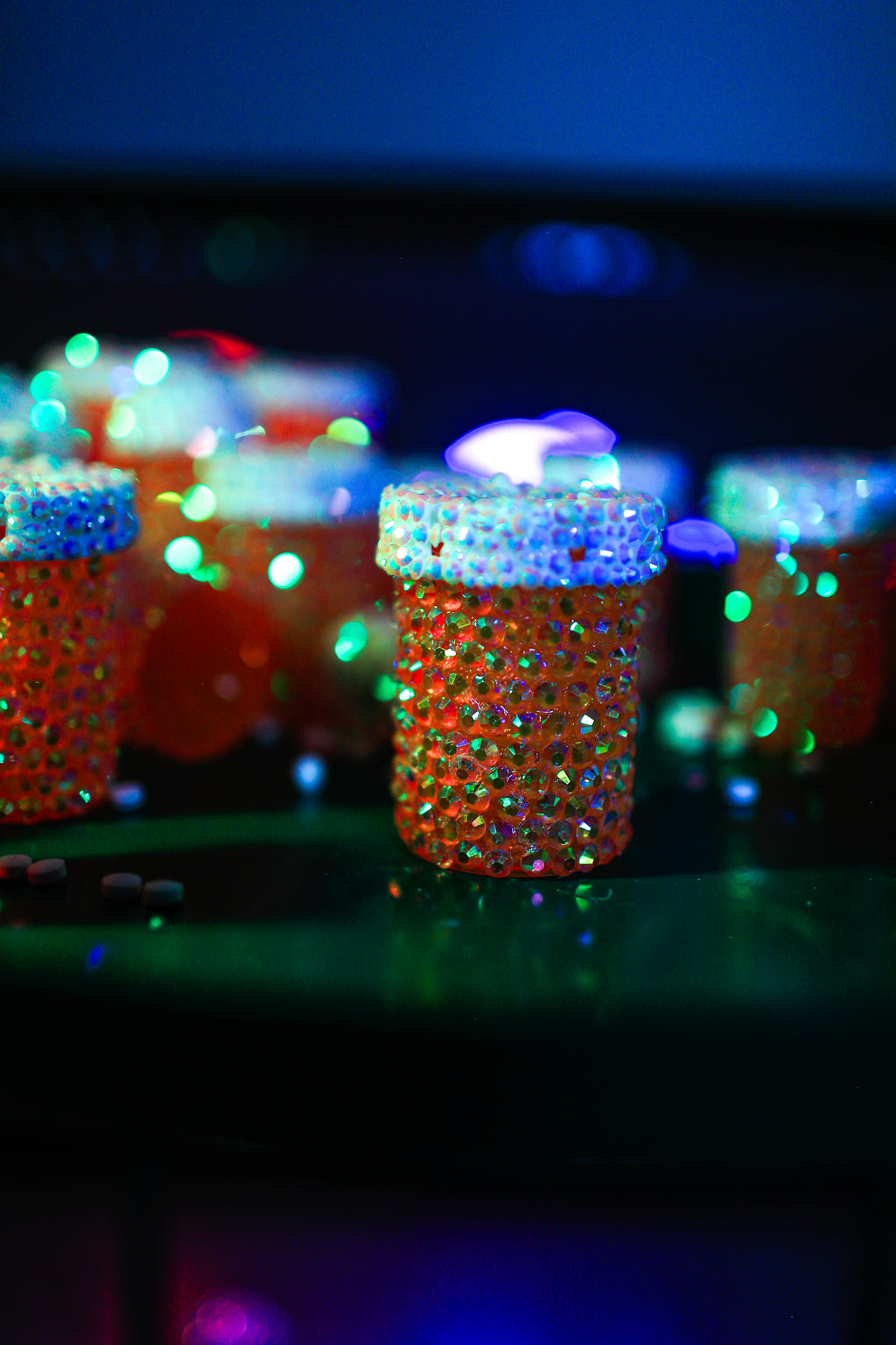 Bling Pill Bottle