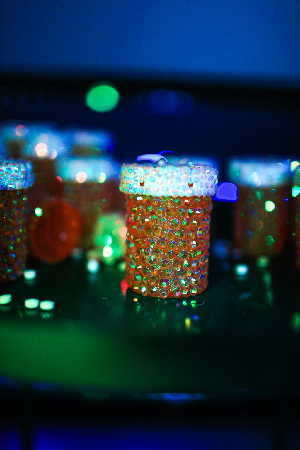 Bling Pill Bottle