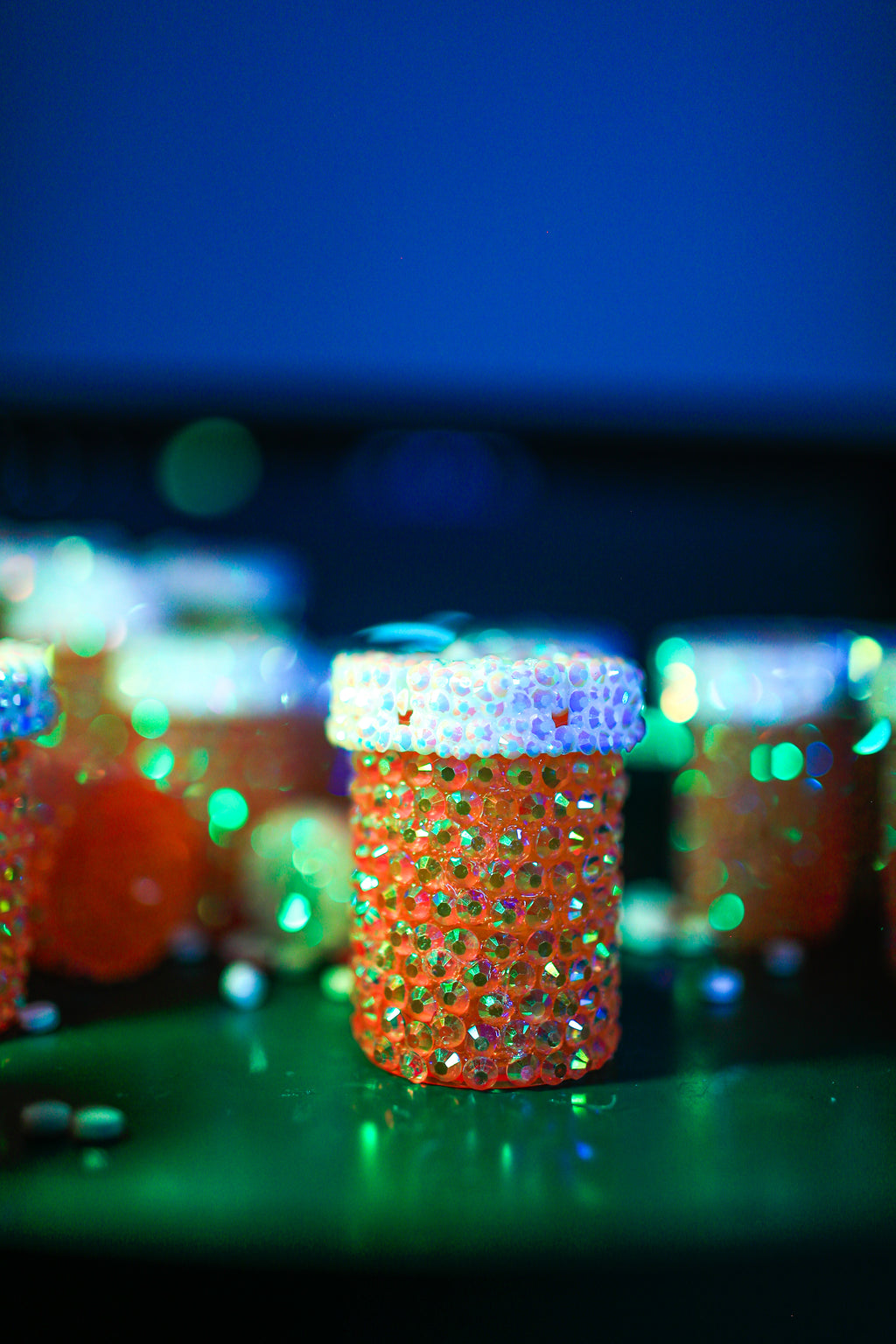 Bling Pill Bottle