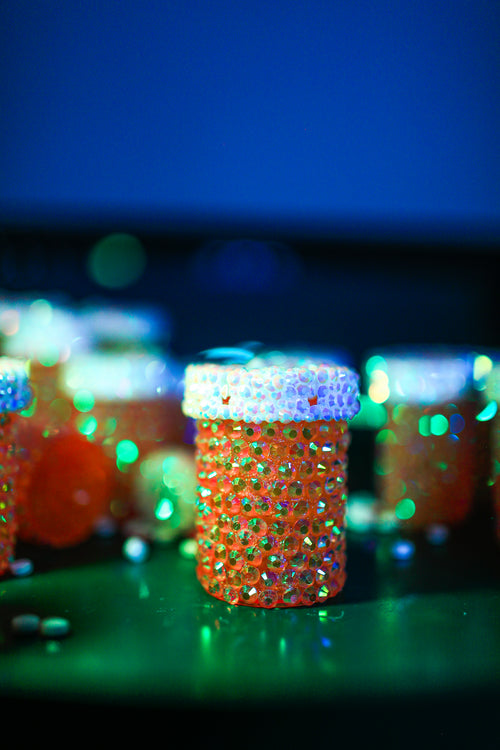Bling Pill Bottle